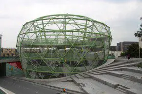 Fietsenstalling Fietsappel in Alphen aan den Rijn.