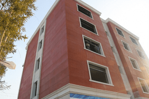 Het Chinese bedrijf WinSun printte onlangs een 5 verdiepingen tellende flat. Foto: WinSun