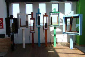 De vijftien producten van Biobased Front zijn momenteel te zien bij ICDuBo in Rotterdam.