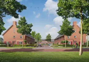 BAM Woningbouw modelleerde 28 koopwoningen voor Boelse Hof in
Nijmegen met de BIM-tool.