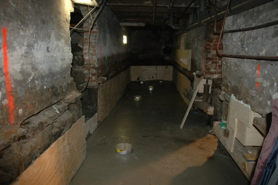 verzakking, funderingsherstel