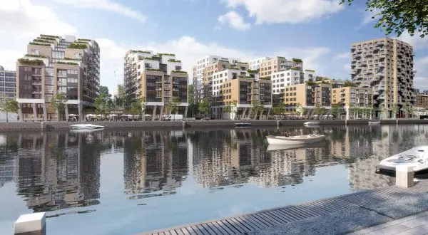 Caland Dock aan de Laakhaven telt 9 tot 12 verdiepingen
