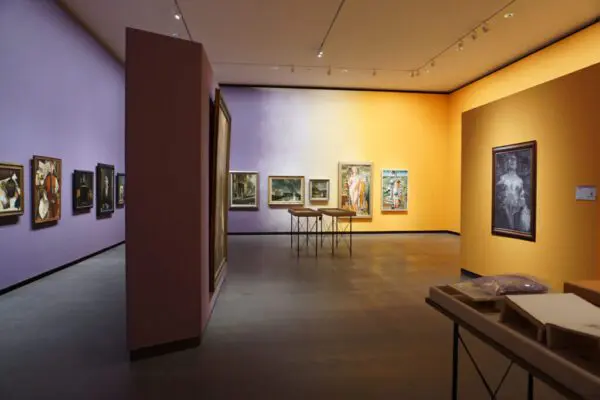 Tentoonstellingszaal in de nieuwe vleugel. Foto Jacqueline Knudsen