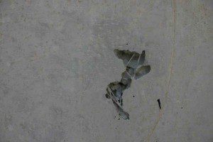 5 - Een onvolkomenheid in het betonoppervlak laat perfect zien dat hier sprake is van staalvezelbeton