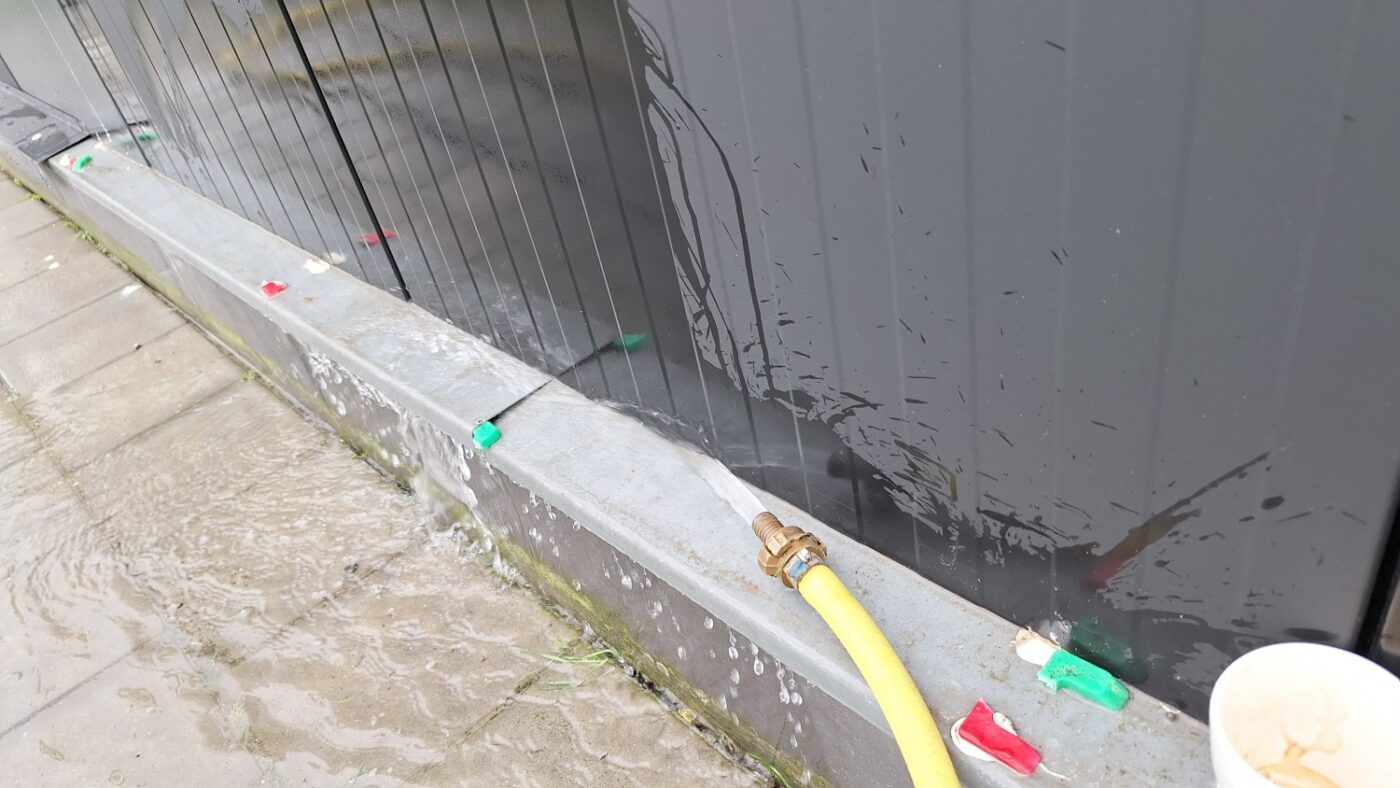 lekkage dorpeldetail