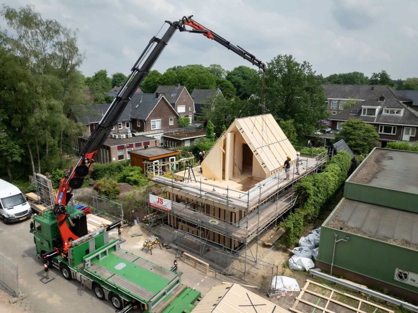 houten bouwsysteem