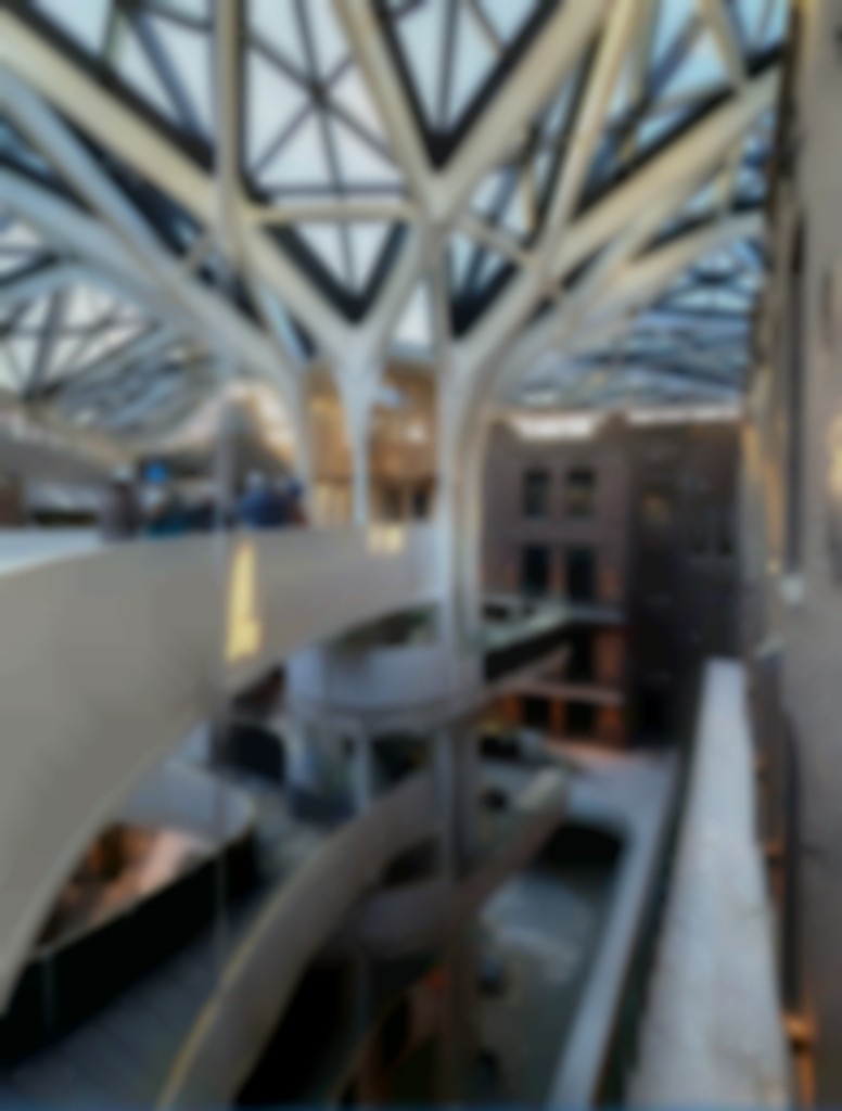 Atrium overkapping universiteitsbibliotheek