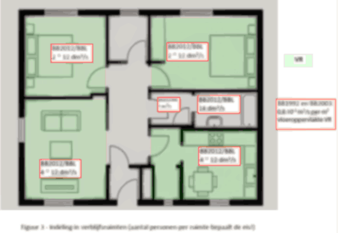 mechanische ventilatie plafond voorschriften